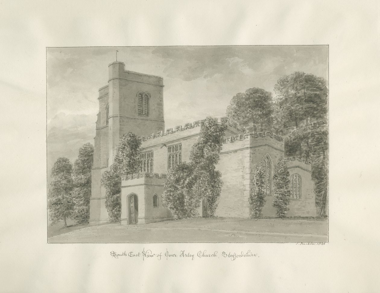 Arley Kerk door John Buckler