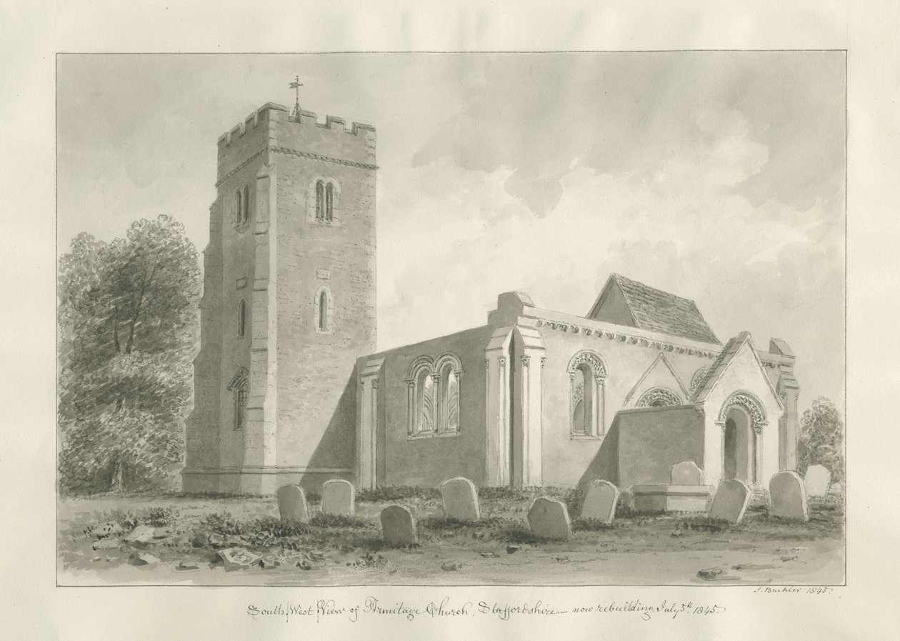 Armitage Kerk door John Buckler