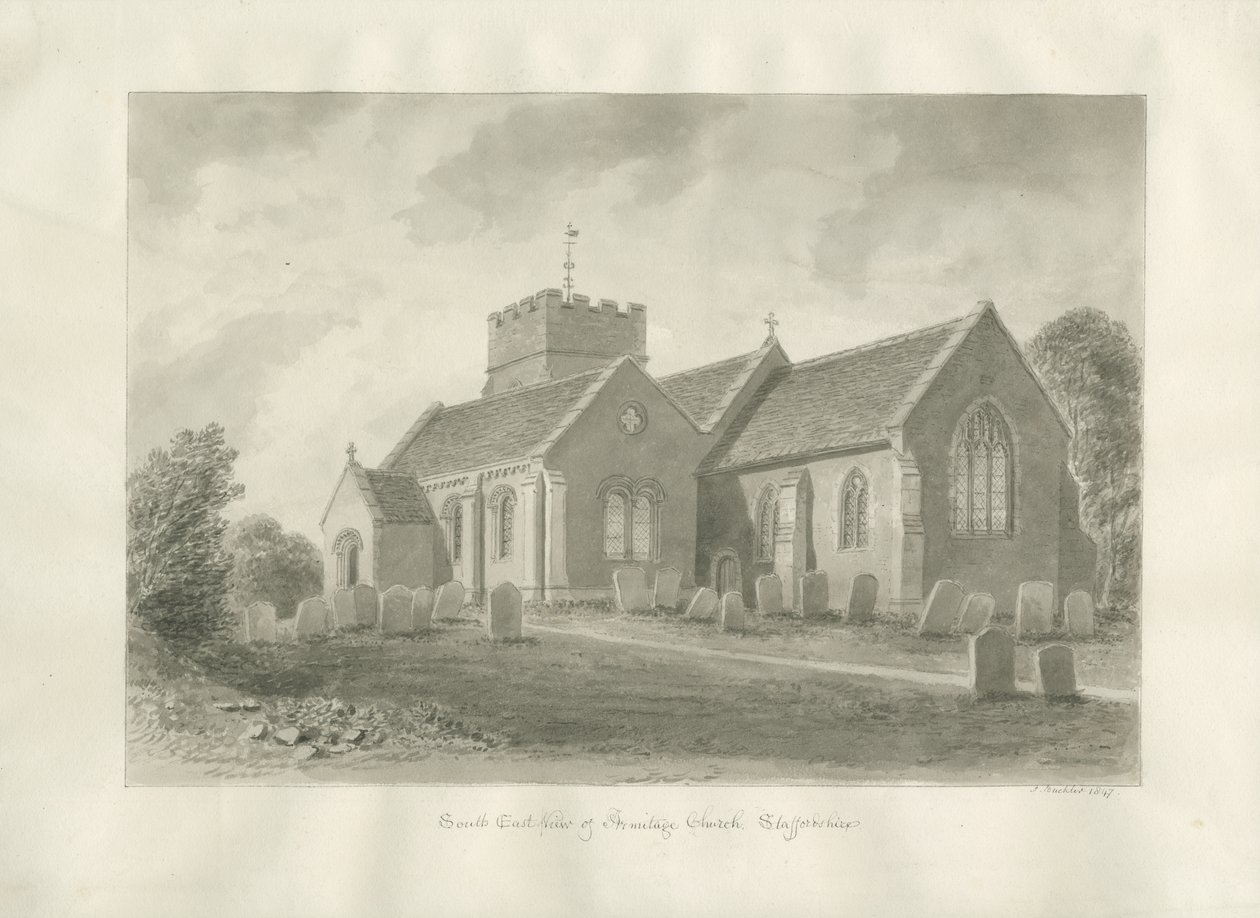 Armitage Kerk door John Buckler