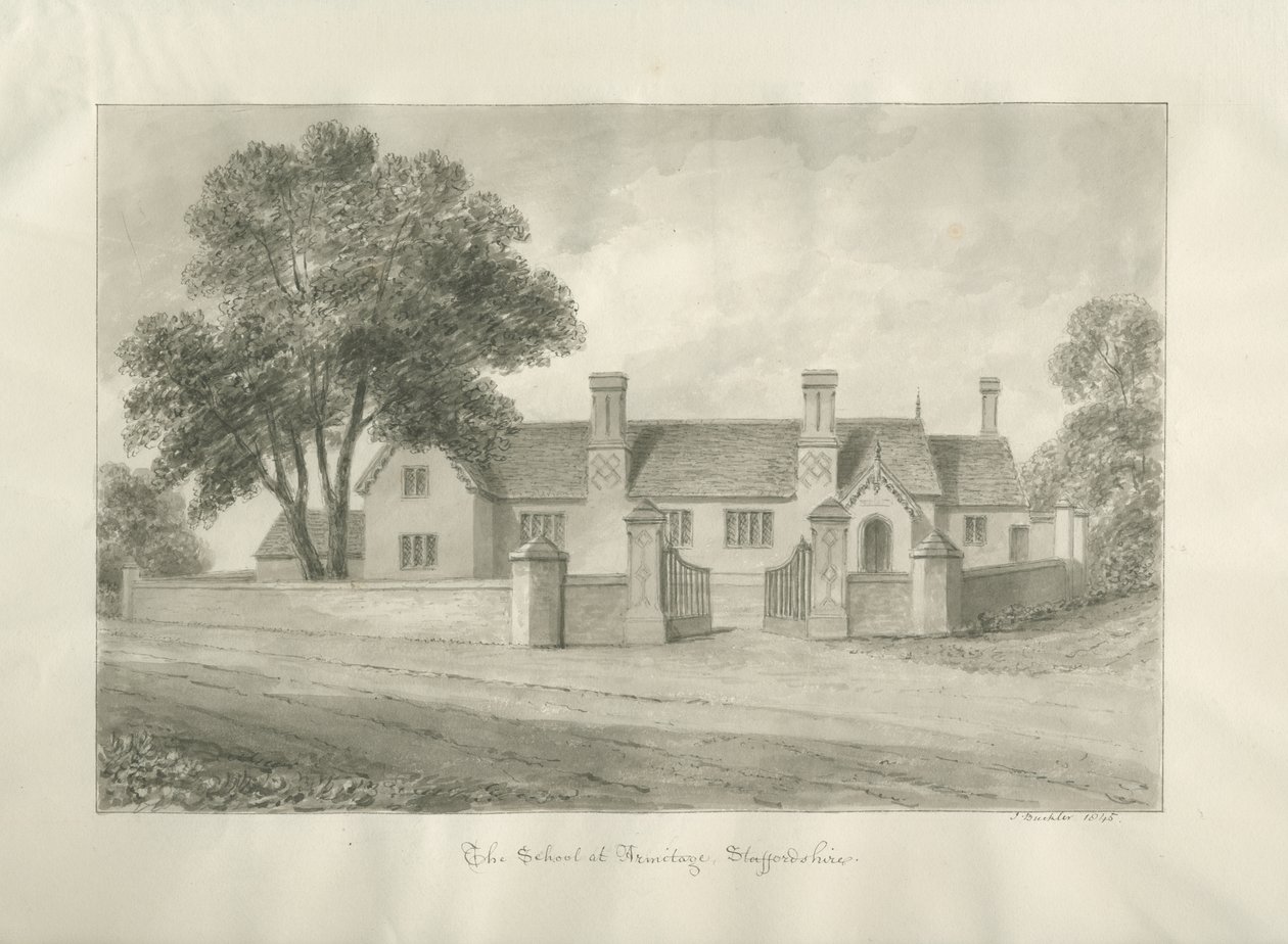 Armitage School door John Buckler