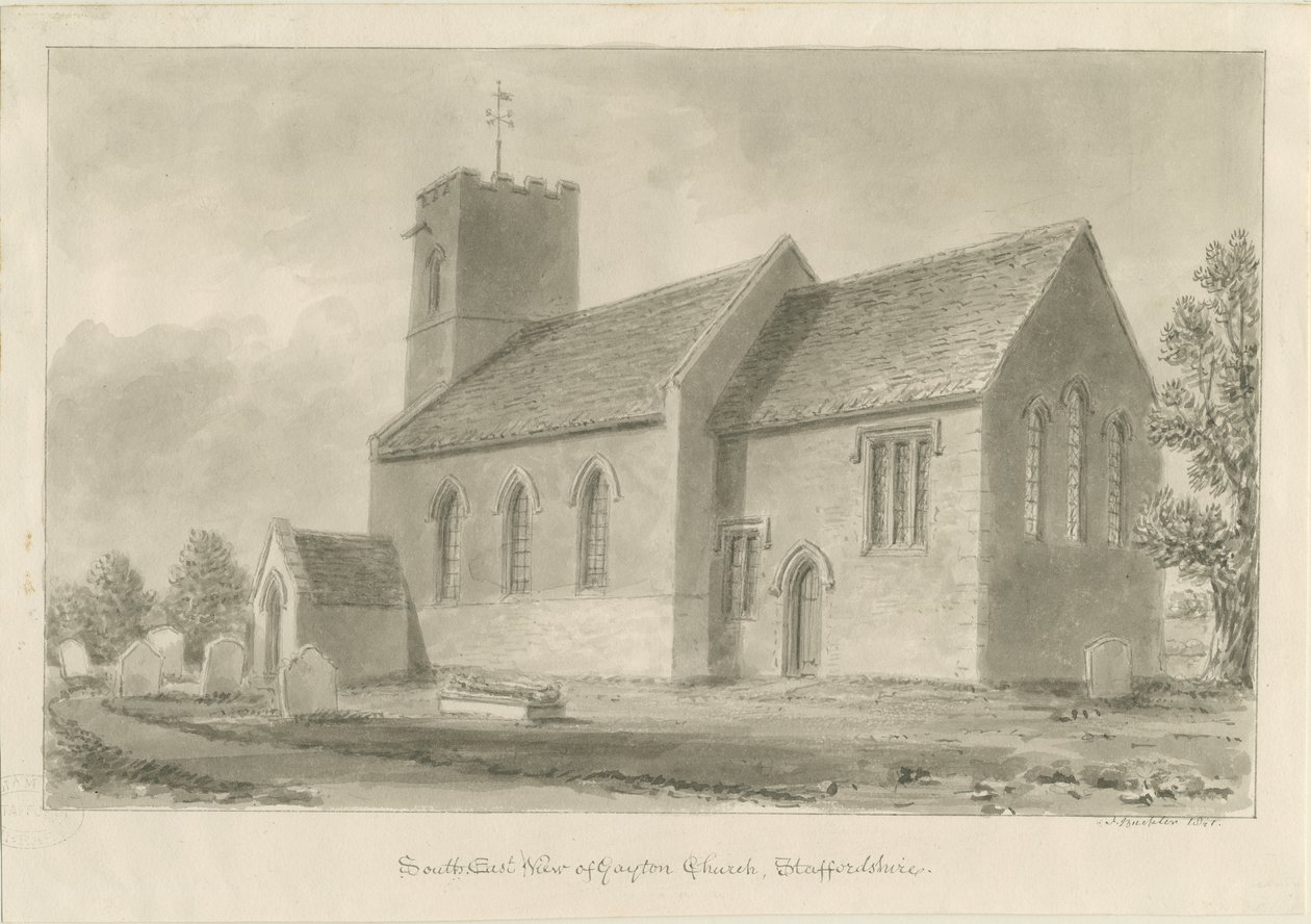 Gayton Kerk door John Buckler