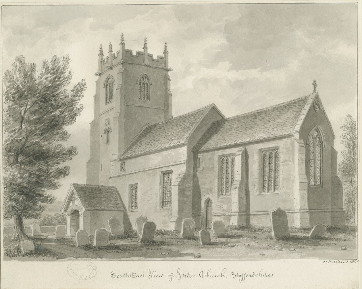 Horton Kerk door John Buckler
