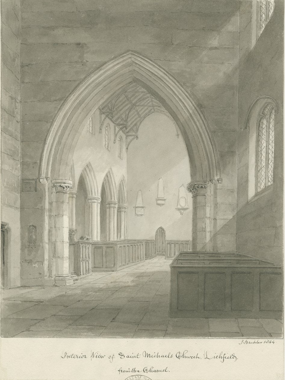 Lichfield - Interieur van St. Michael