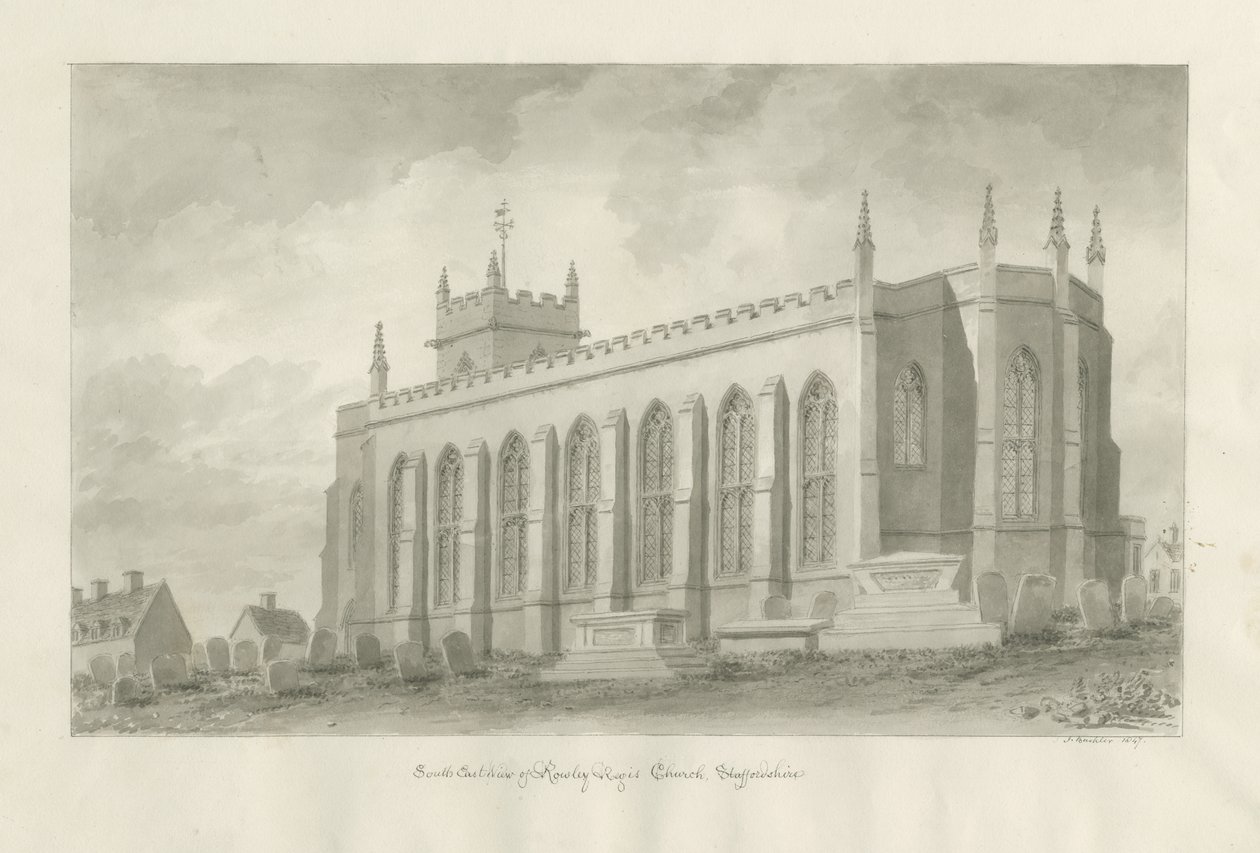 Rowley Regis Kerk door John Buckler