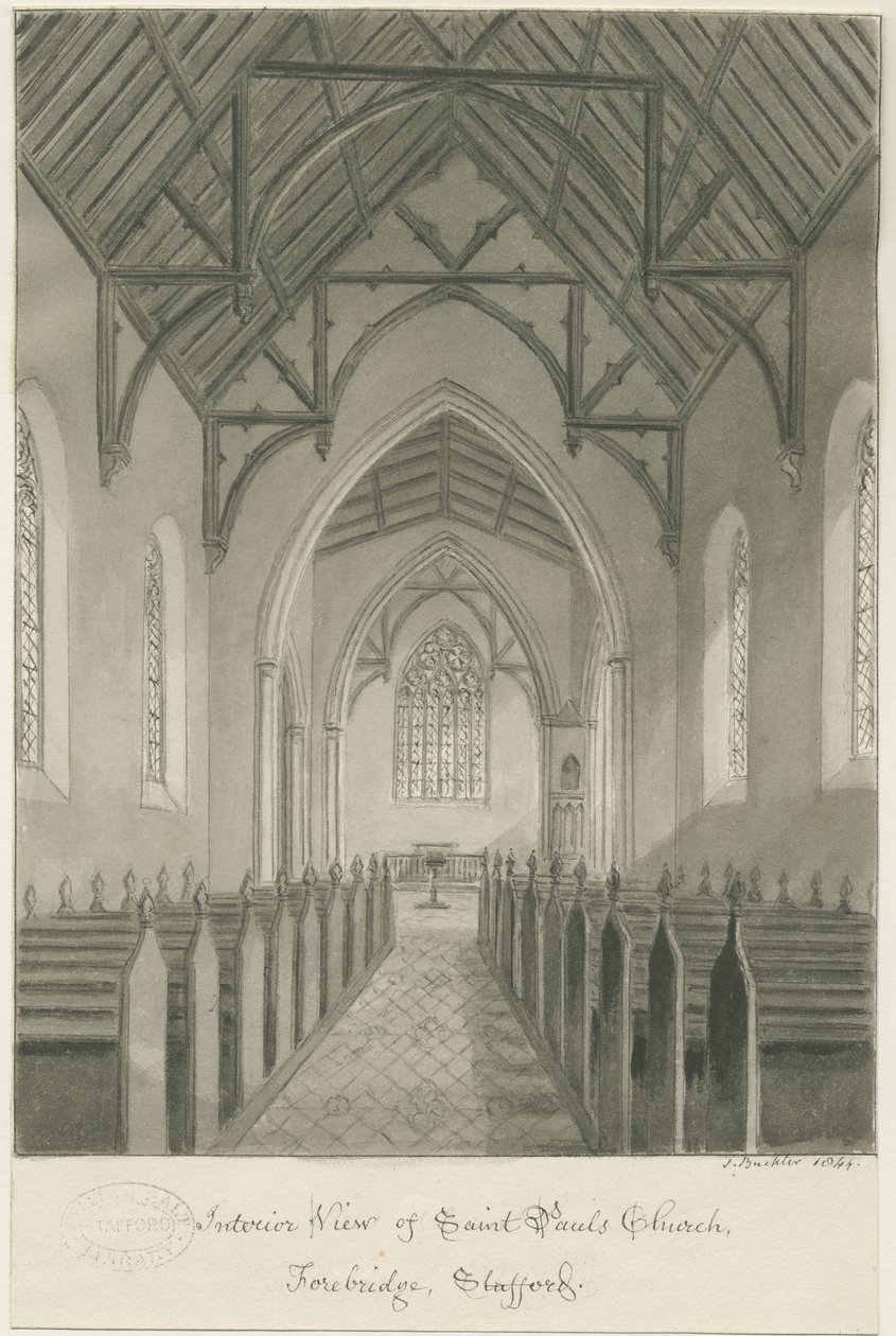 Interieur van St. Paul