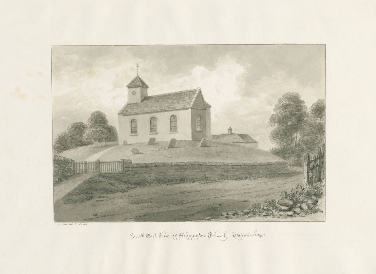 Wigginton Kerk door John Buckler
