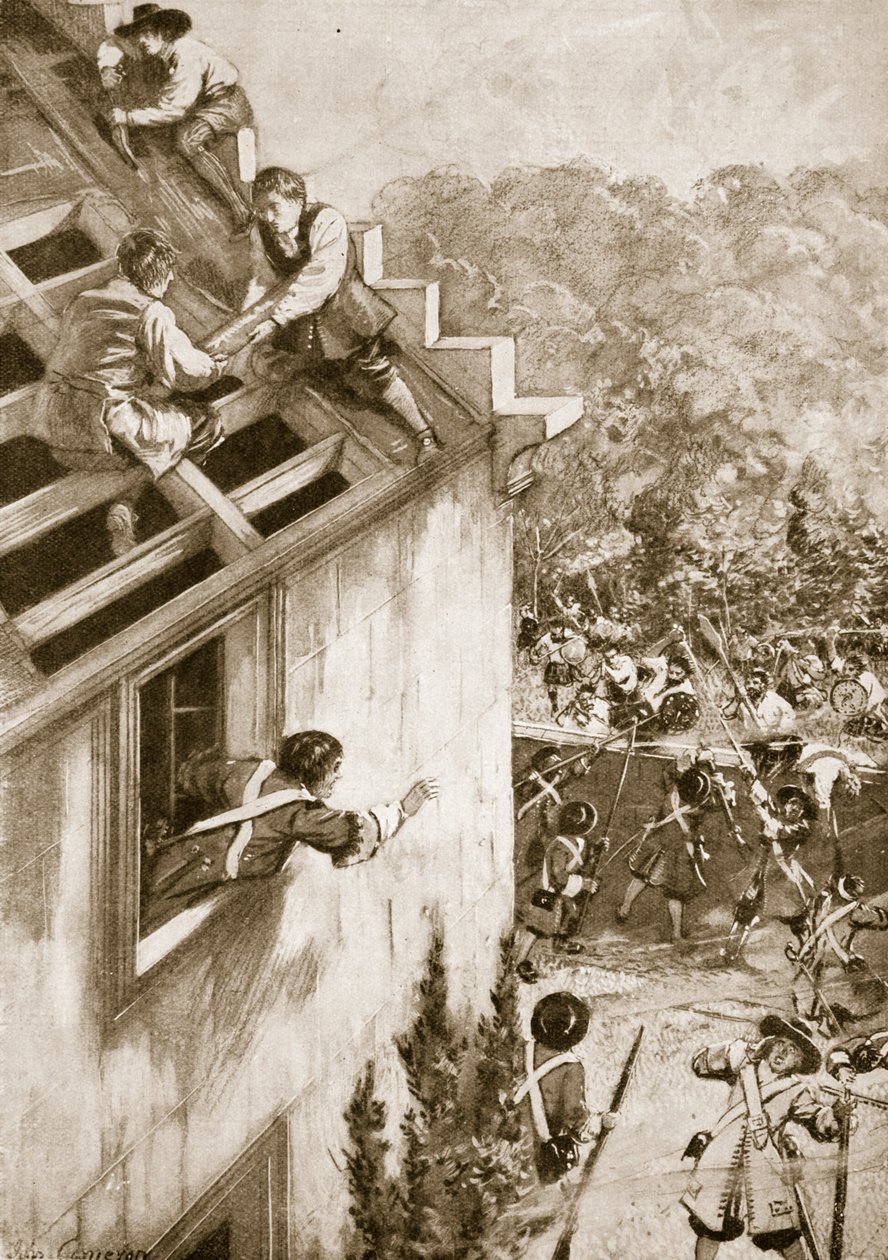 De aanval op Dunkeld, 21 augustus 1689 door John Cameron