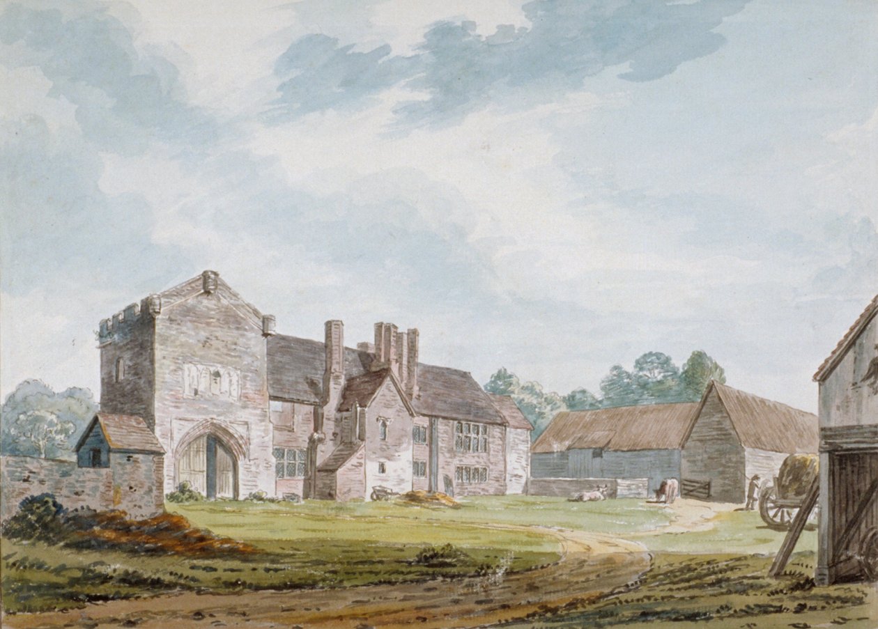 Dartford Priory, Kent, 1783 door John Carter