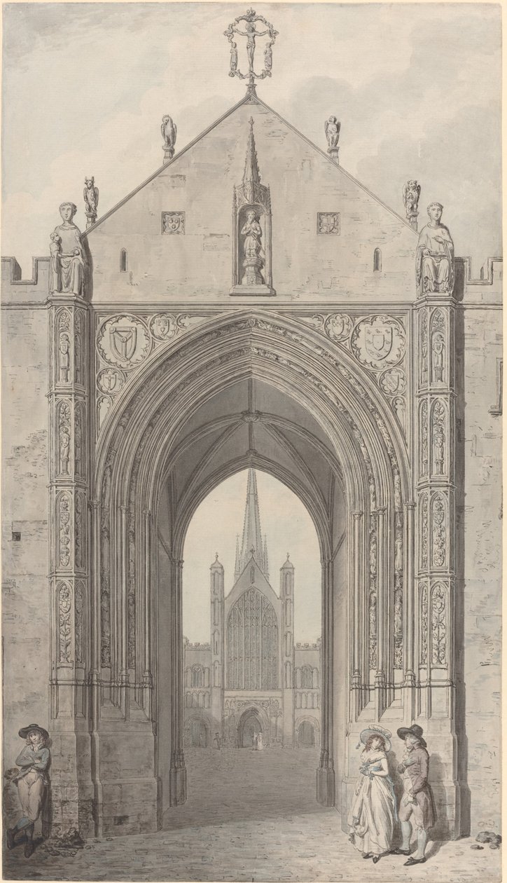 De Erpingham-poort, Norwich door John Carter