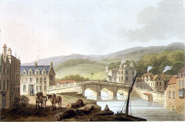 Oude brug, uit 