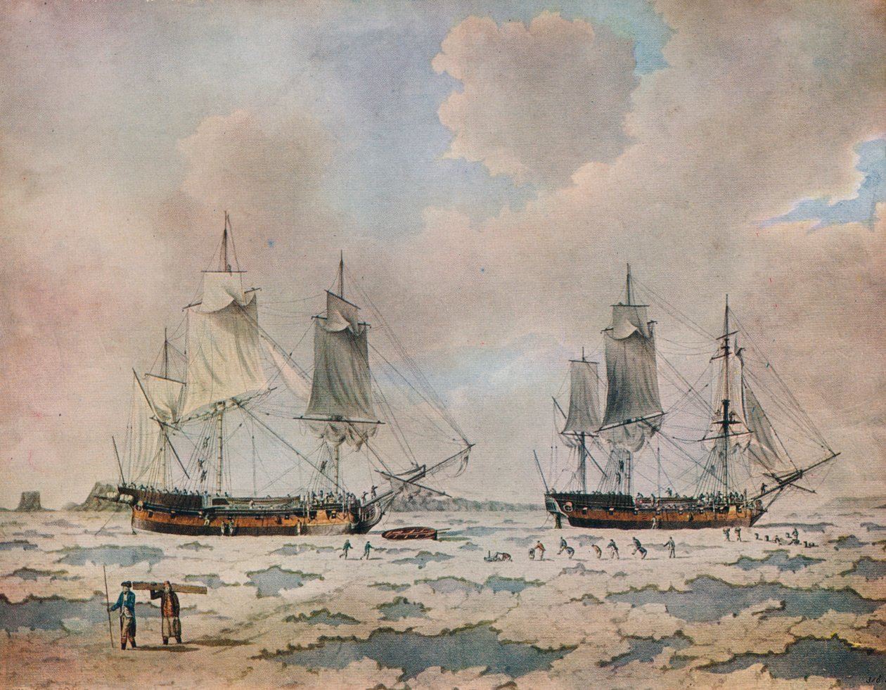 De schepen van Lord Mulgrave
