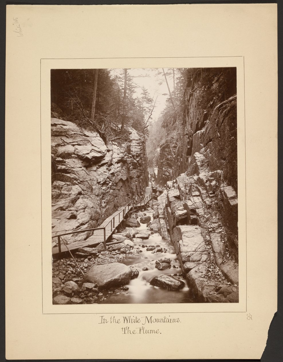 In de Witte Bergen/De Flume door John Coates Browne