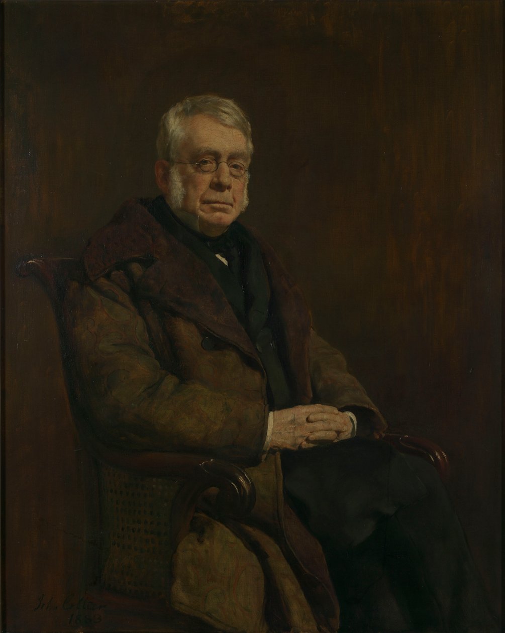 Portret van Sir George Biddell Airy door John Collier