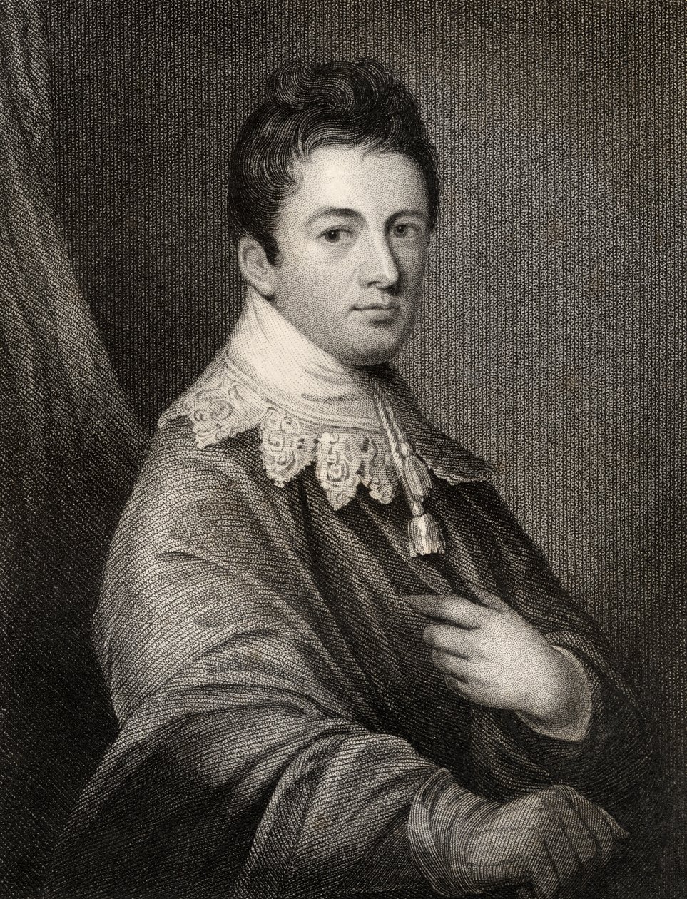 James Wandesford Butler, gegraveerd door Parker, uit 