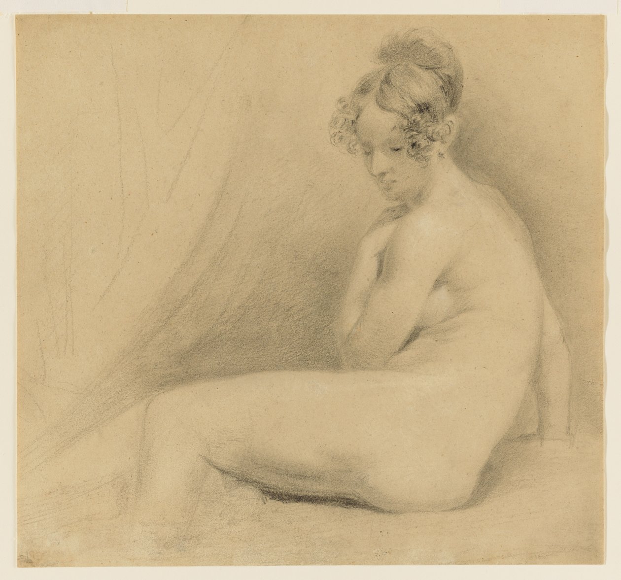 Academiestudie door John Constable