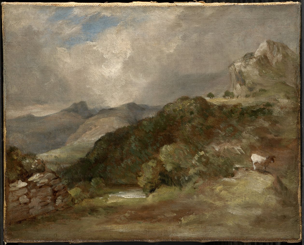 Bow Fell, Cumberland door John Constable