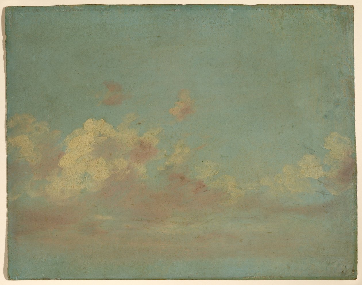 Wolkenstudie door John Constable