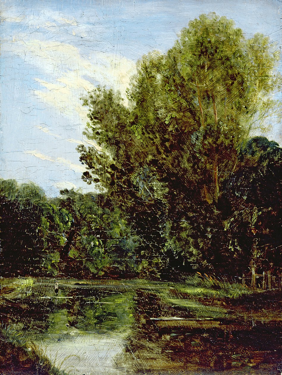 Hoek van Hampstead Ponds door John Constable
