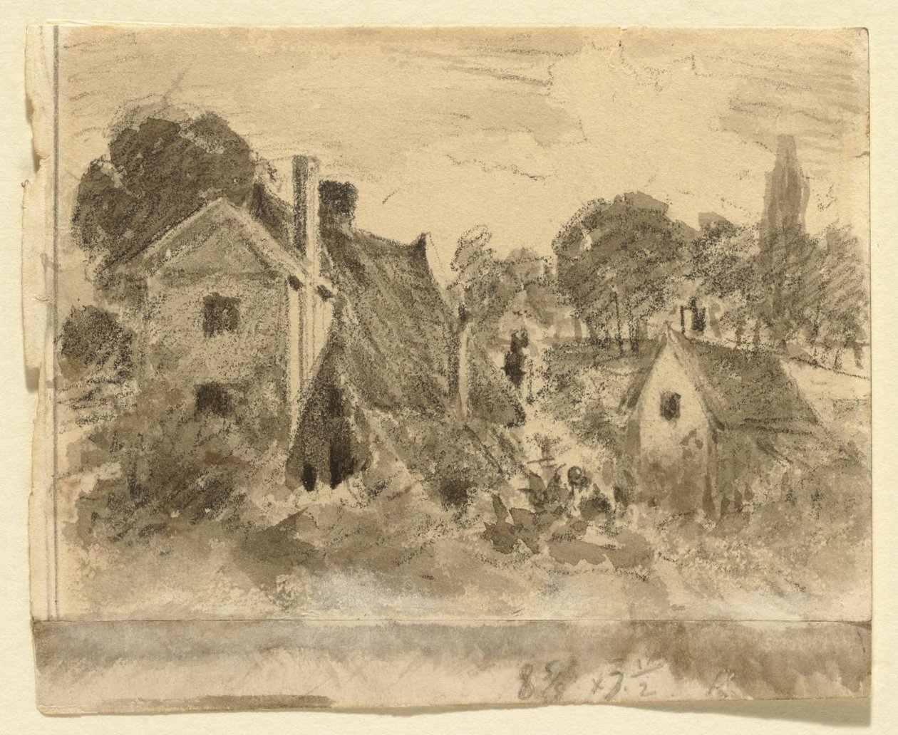 Huisjes door John Constable