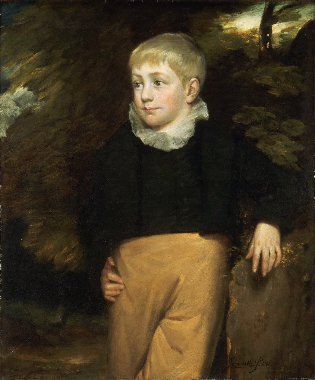 Portret van meester Crosby door John Constable