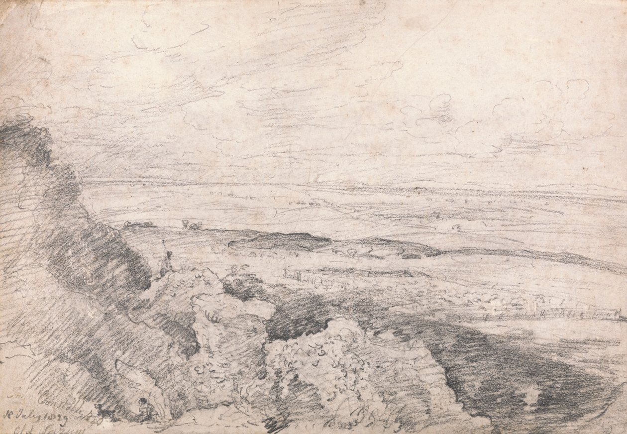 Salisbury Plain vanaf Old Sarum door John Constable