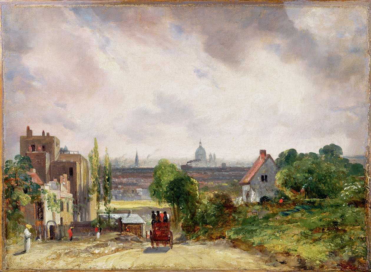 Cottage van Sir Richard Steele, Hampstead, c.1832 door John Constable