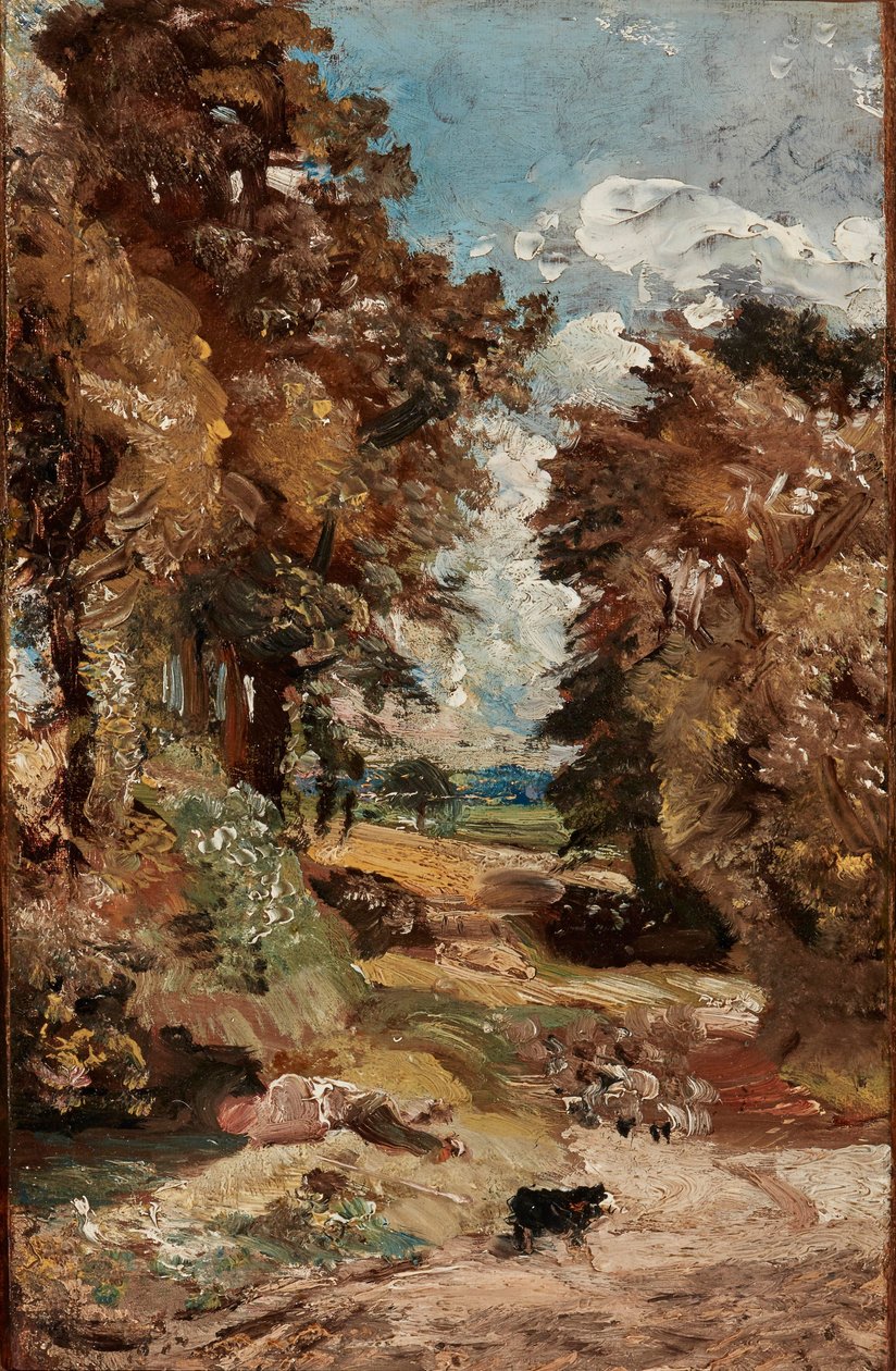 Het maïsveld door John Constable