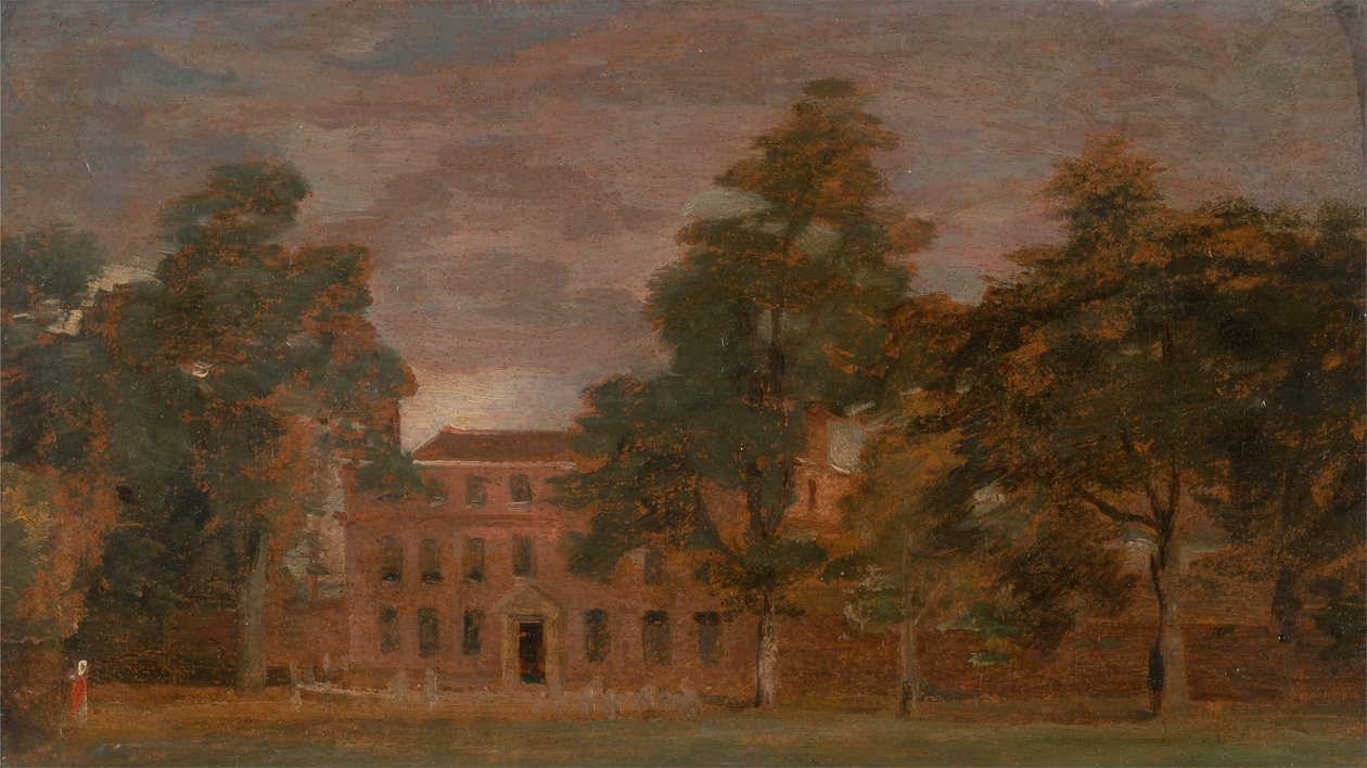 West Lodge, Oost-Bergholt door John Constable