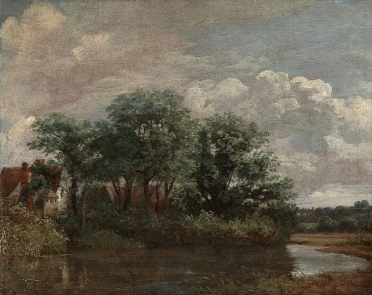 Het huis van Willy Lott door John Constable
