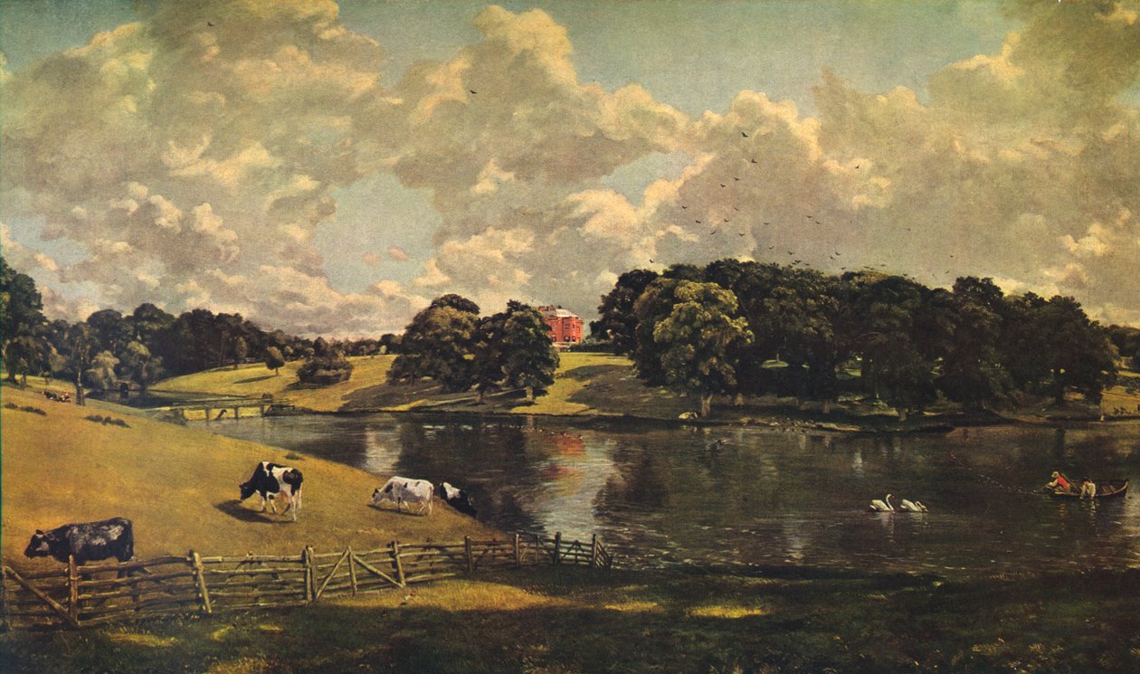 Wivenhoe Park, Essex, 1816 door John Constable