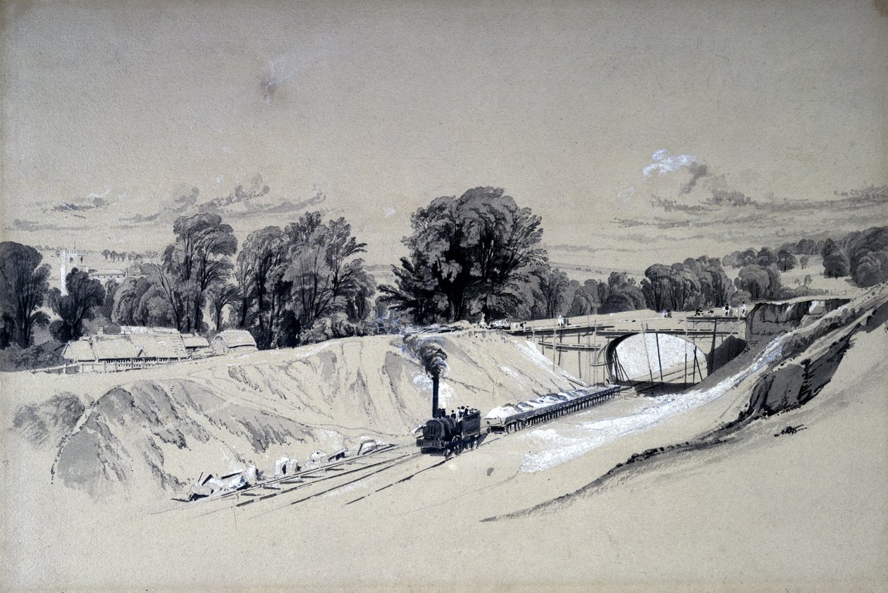 Berkhamsted, Hertfordshire, 5 juni 1837 door John Cooke Bourne