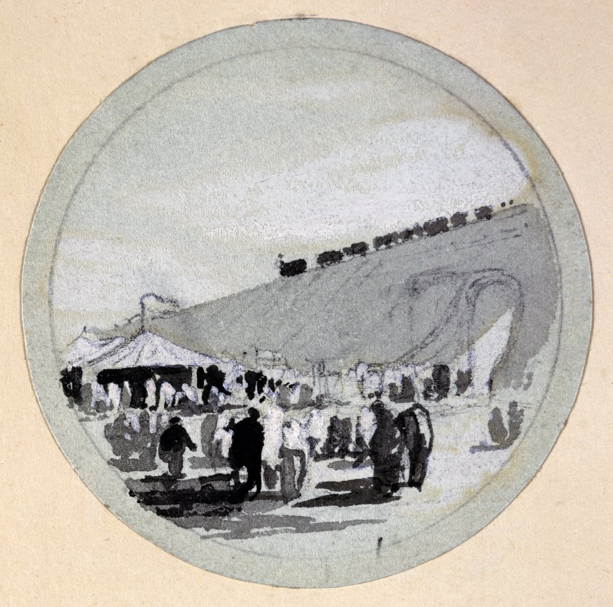Openen, London & Birmingham Railway, ca. 1838 door John Cooke Bourne
