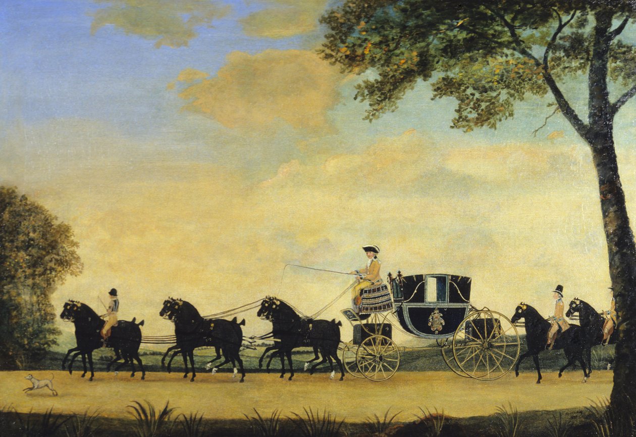 De Koets van de Markies van Bath door John Cordrey
