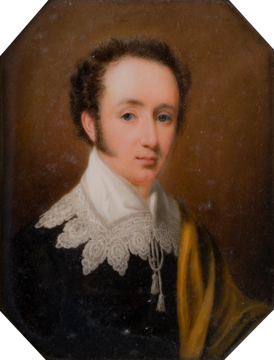 Portret van George, Burggraaf Newport later 2e Graaf van Bradford (1789-1865), ca. 1809-62 door John Cox Dillman Engleheart