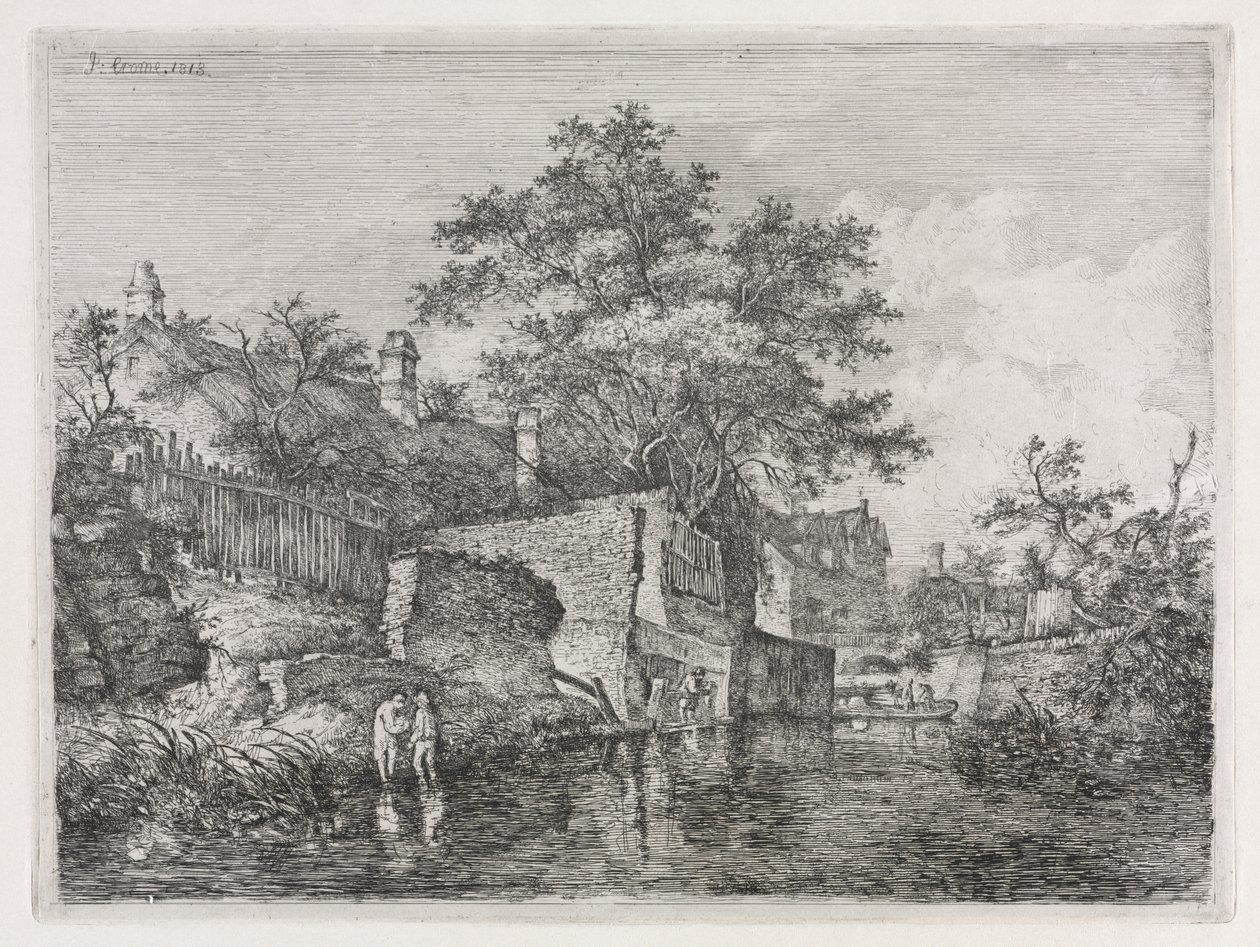 Voorkant van de Nieuwe Molen door John Crome