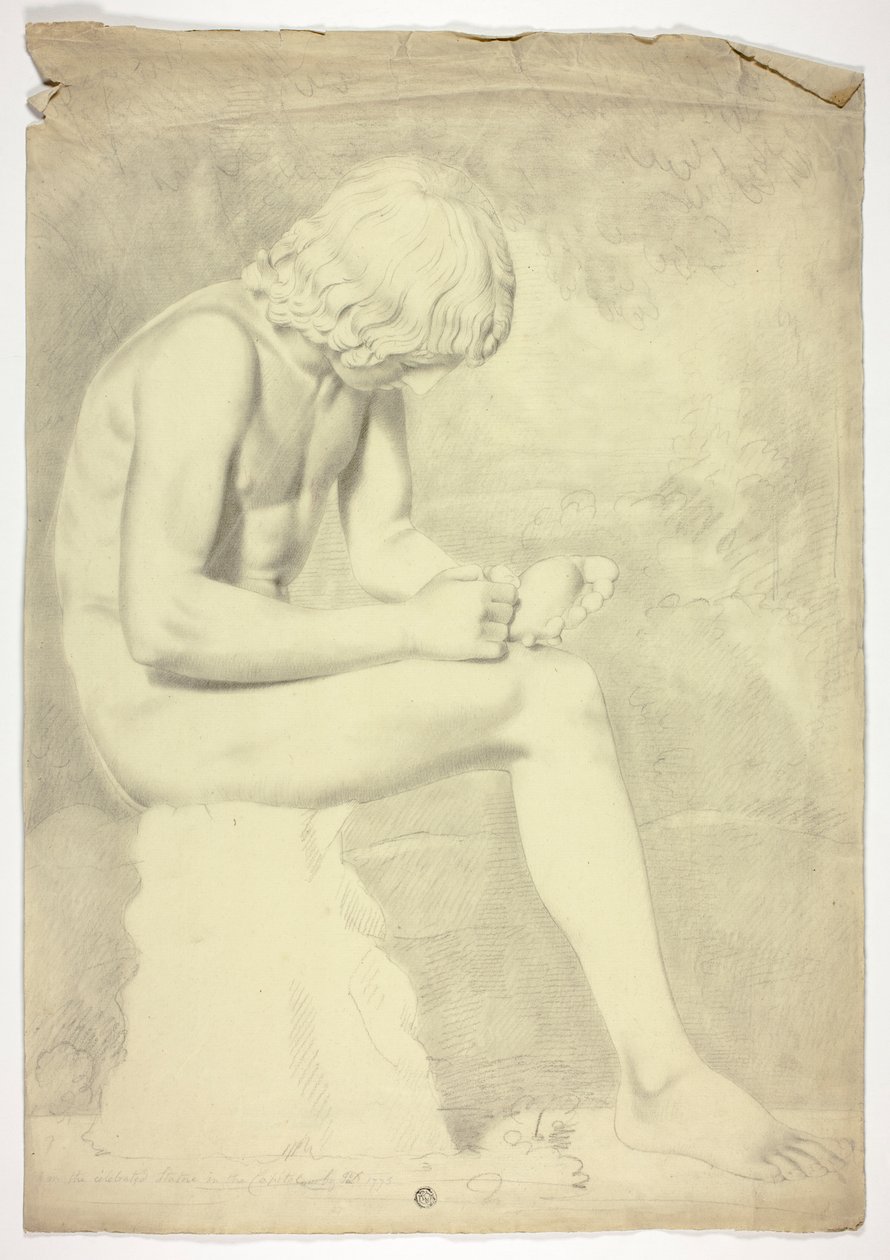 Na de Spinario door John Downman