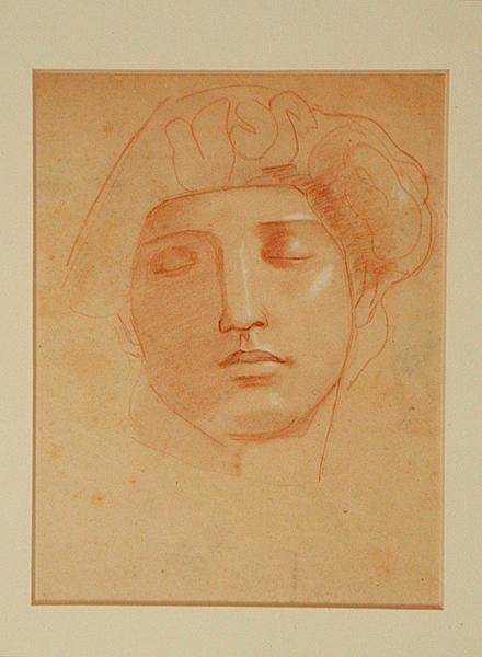 Hoofd van een Keltische god door John Duncan