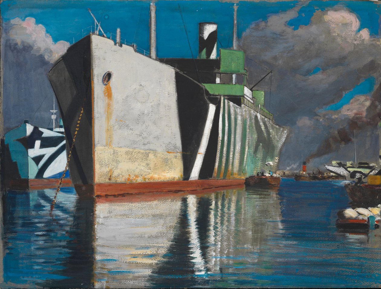 Meel lossen door John Everett