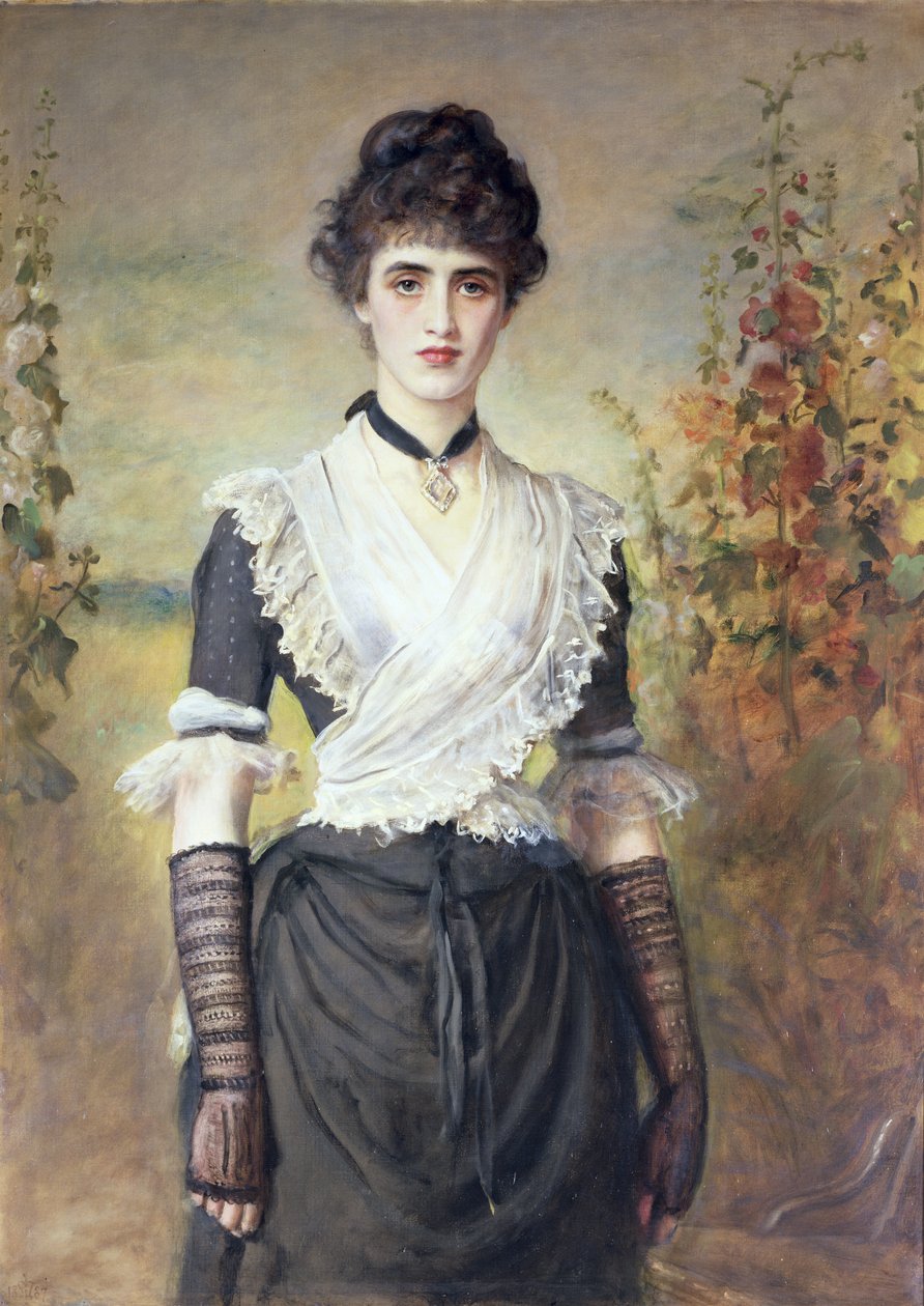 Il Penseroso door John Everett Millais