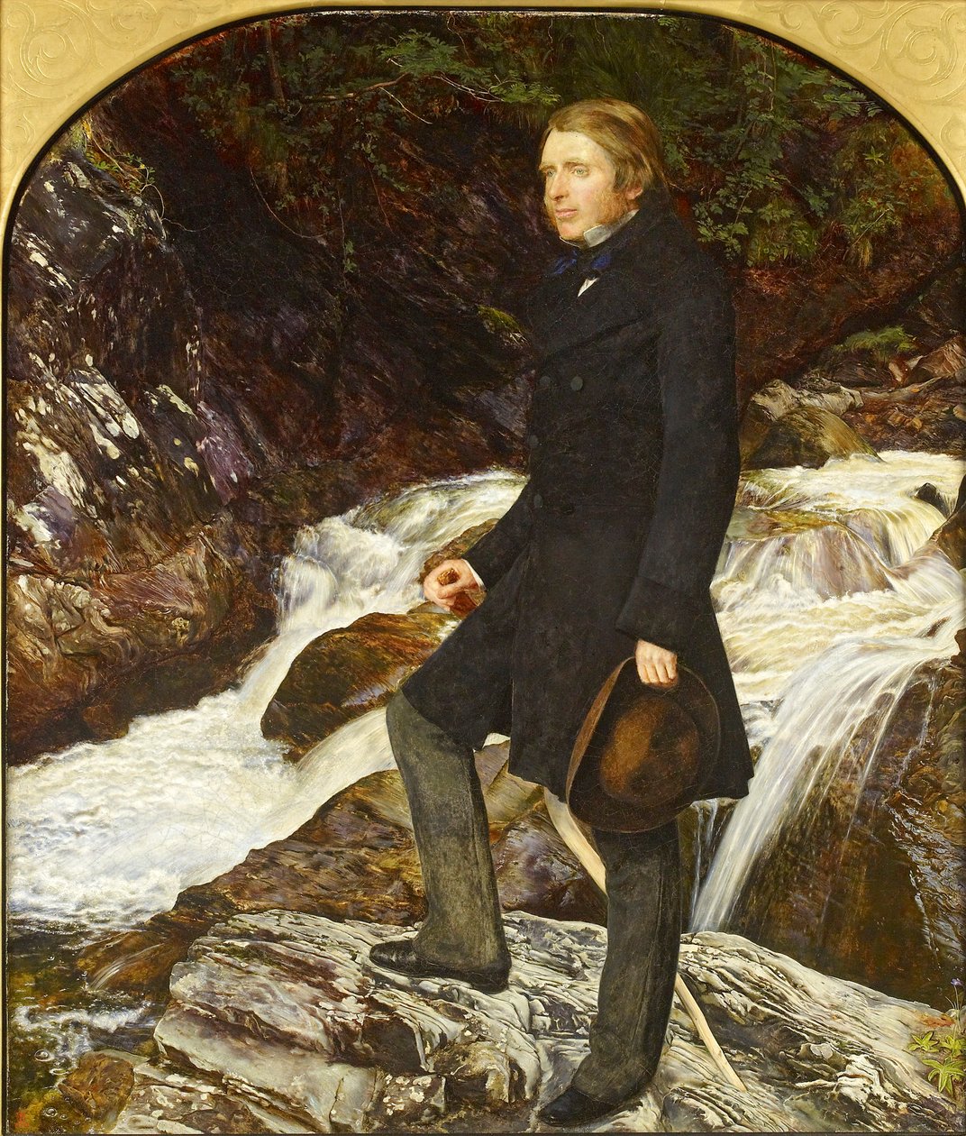 John Ruskin, 1854 door John Everett Millais
