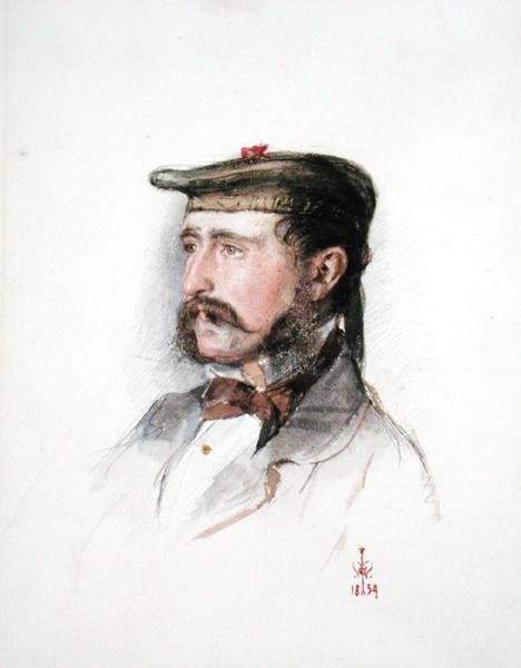 Portret van William Monteith door John Everett Millais
