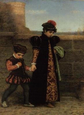 De jeugd van St. Teresa door John Everett Millais
