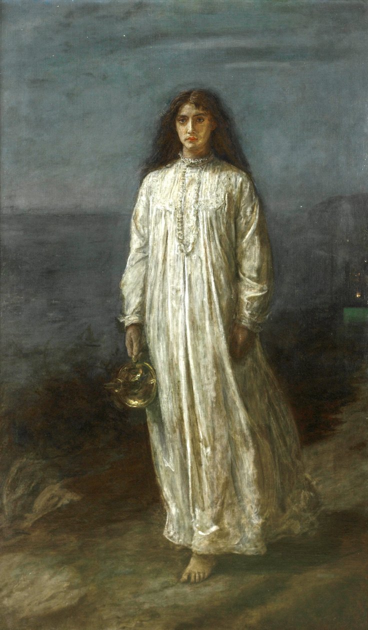 De slaapwandelaar door John Everett Millais