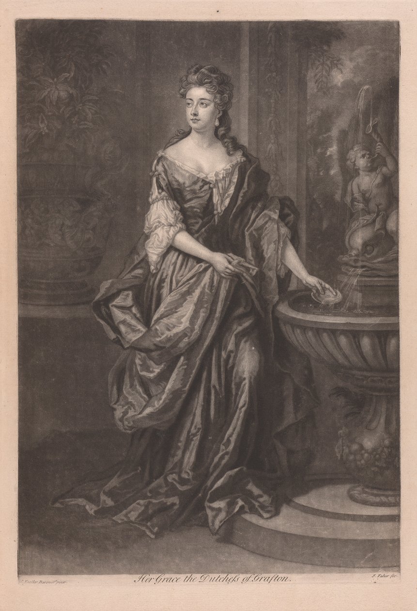 Hertogin van Grafton door John Faber the younger