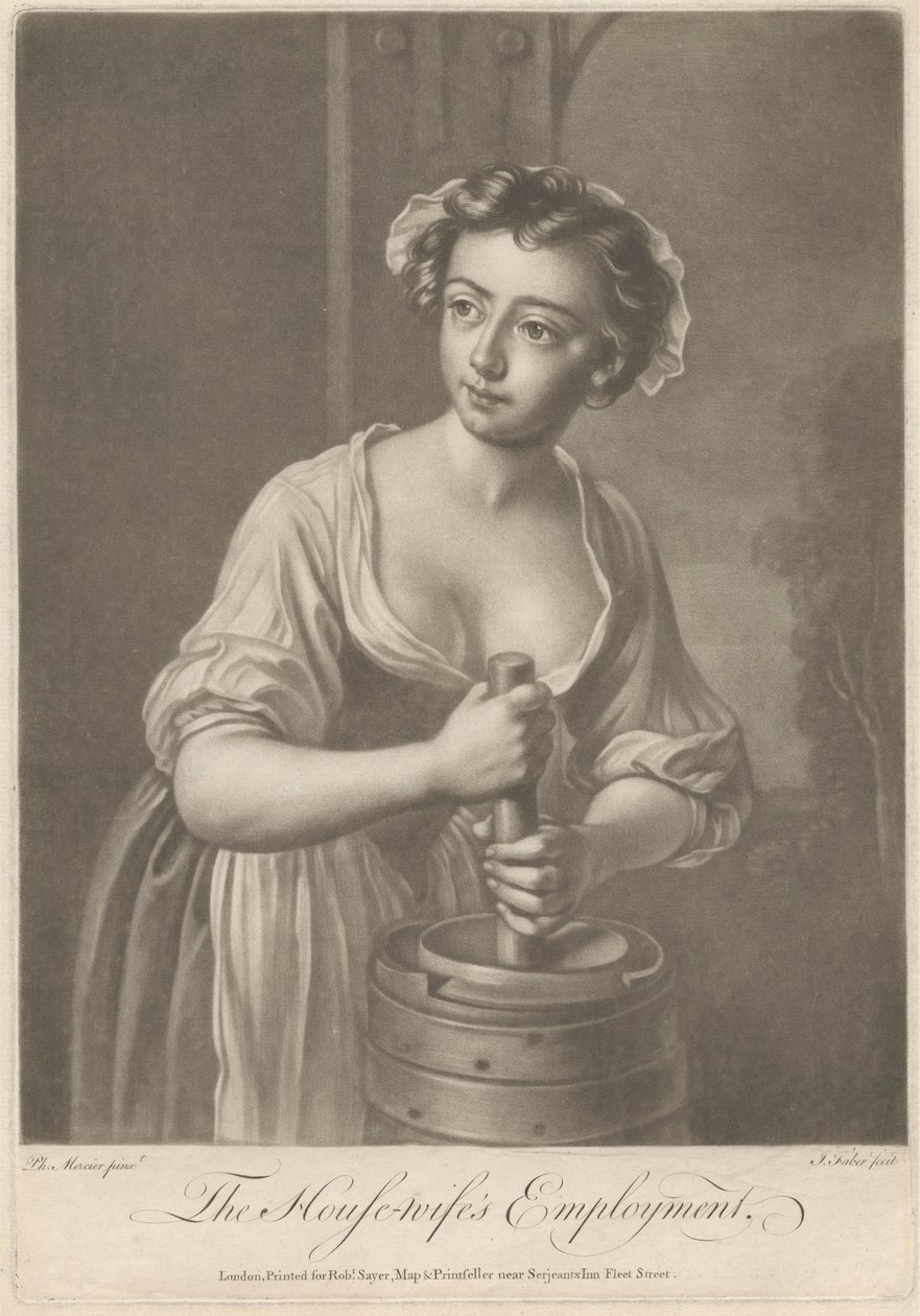 Het Werk van de Huisvrouw door John Faber the younger