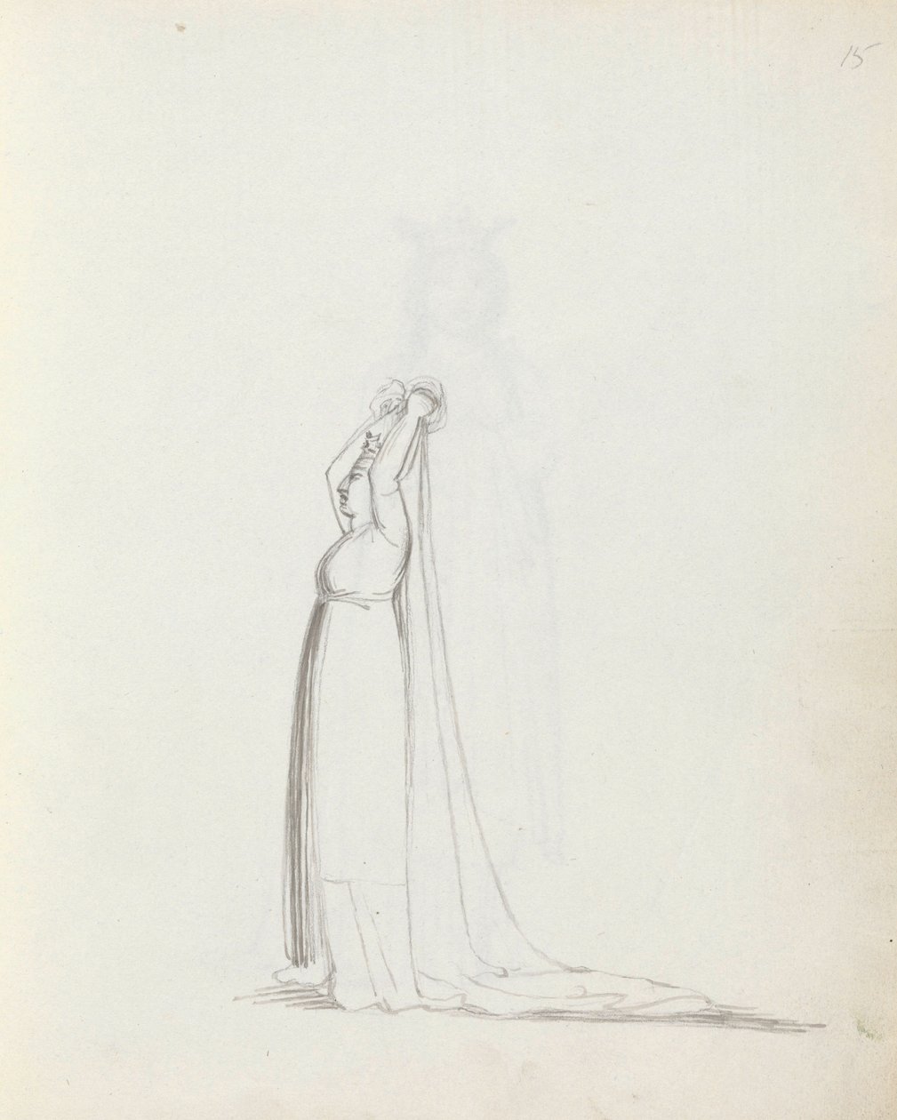 Mevrouw Siddons als Constance door John Flaxman