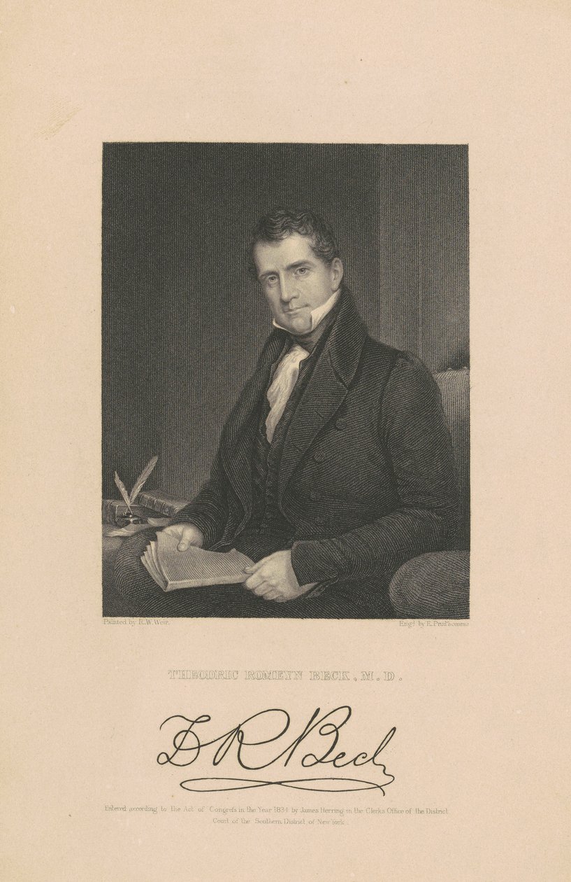 Theodric Romeyn Beck, M.D. door John Francis Eugene Prud