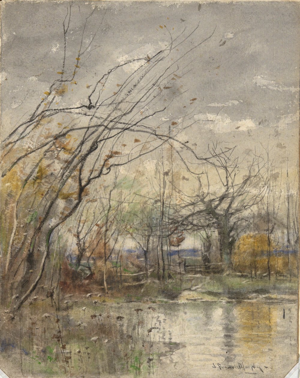 Landschap door John Francis Murphy