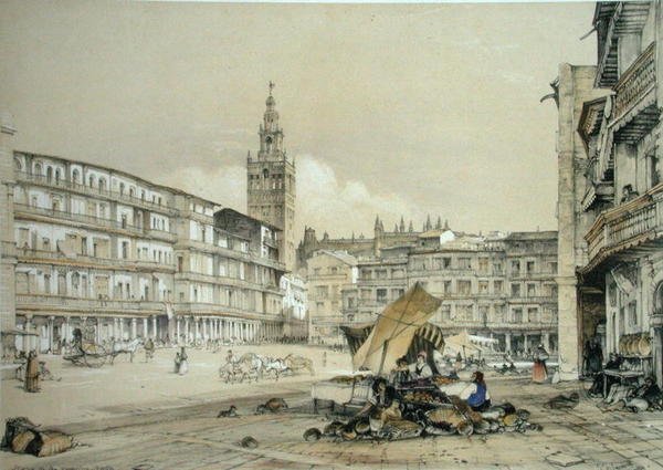 Plaza de San Francisco, Sevilla, uit 