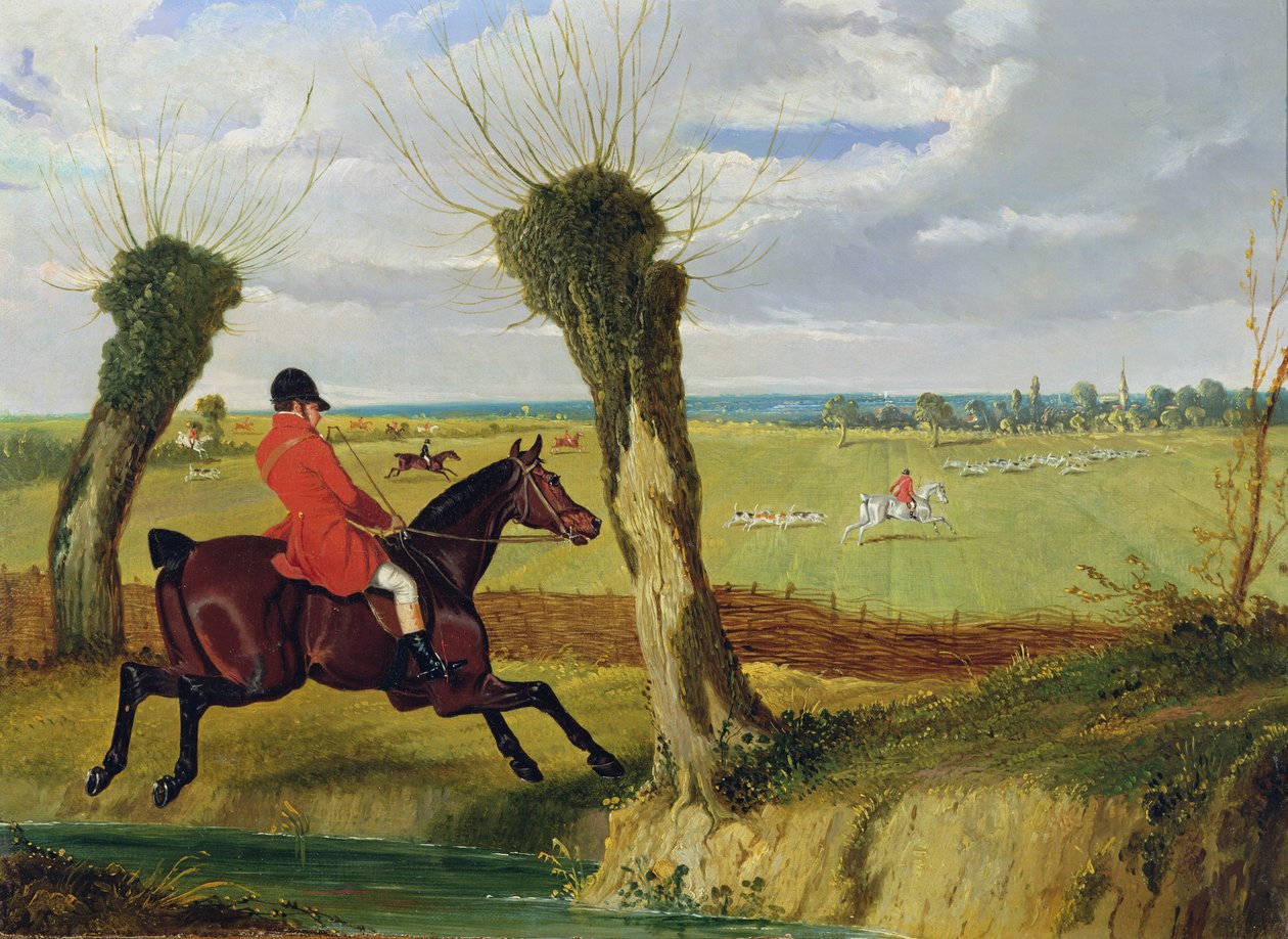 De Suffolk-jacht - Volle vaart door John Frederick Herring Senior